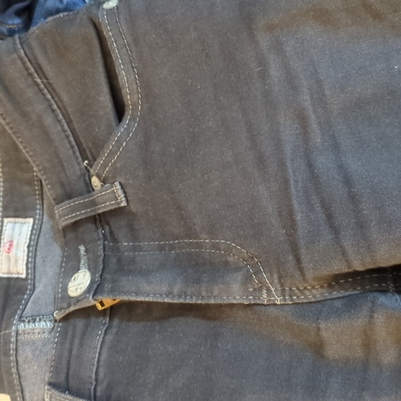 AG Adriano Goldschmied size 24 R color black cigarette leg - Picture 8 of 8